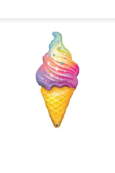 BalonEvi Foil Balloon Ice Cream 47 Inc