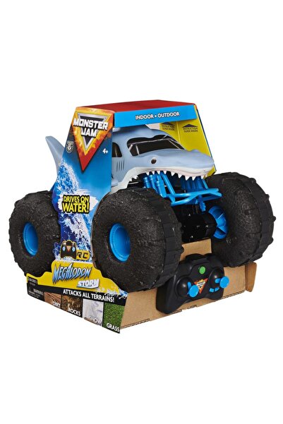MONSTER Jam Megalodon Storm Suda Gidebilen Uzaktan Kumandalı Canavar Kamyon