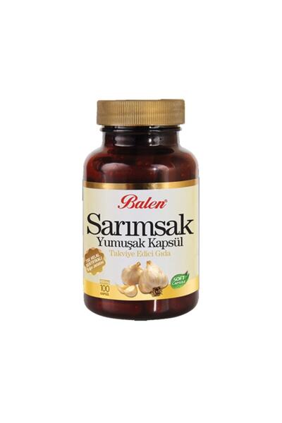 Balen Sarımsak Yağı Yumuşak Kapsül Takviye Edici Gıda