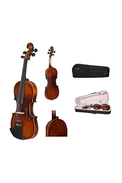 Victor -mitello 4/4 Tam Boy Antik Keman+kutu+yay+reçine