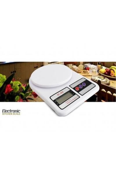 FırsatYeri Mutfak Tartısı Lcd Ekranlı Dijital Hasas Mutfak Terazisi Pilli