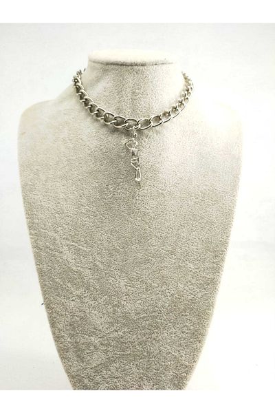Fugusugu Suicide Skeleton Gothic Chain Choker
