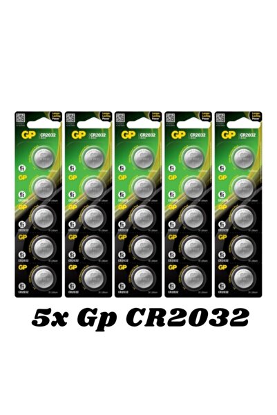 GP Batteries Gp Cr 2032 3v Düğme Pil 25'li