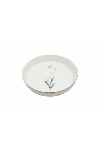 Porland Botanical Pattern 4 Pit Plate 19 Cm 04alm006425
