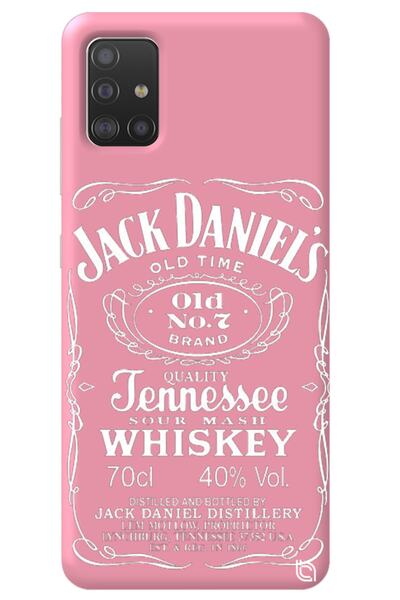WANNA PROTECT Samsung A71 Pink Color Premium Velvet Inside Whiskey Patterned ...
