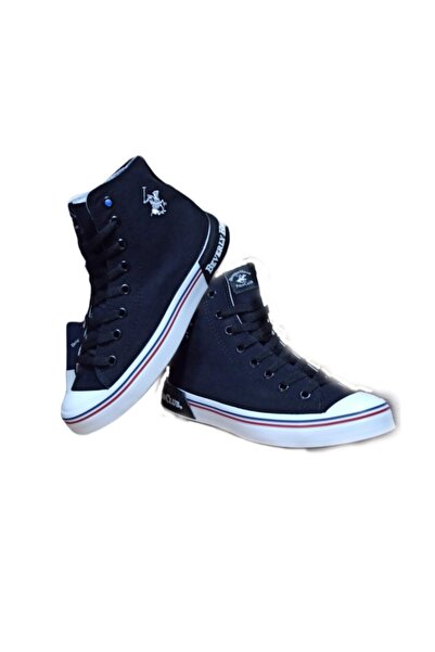 Beverly Hills Polo Club Bayan Keten Siyah Bilekli Ayakkabı