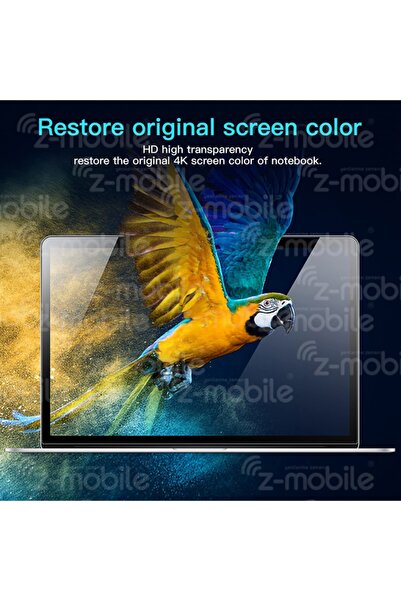 ZMOBILE Macbook Air 13.3' Ekran Koruyucu Nano Esnek Kırılmaz Koruyucu A2337 A2179 A1932 Uyumlu 2 Adet