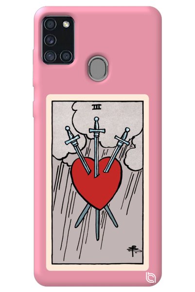 WANNA PROTECT Silicone Phone Case for Samsung A21S Pink Color Premium Inside ...