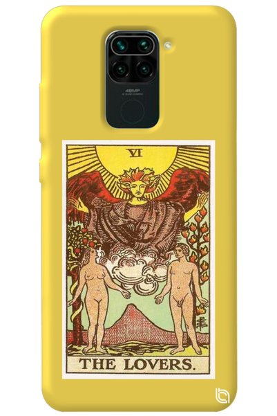 WANNA PROTECT حافظة هاتف من السيليكون لهاتف Xiaomi Redmi Note 9 باللون الأصفر...