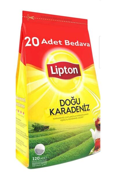 Lipton Doğu Karadeniz Demlik Poşet Çay 120 X 3,2 Gr. Üç Paket