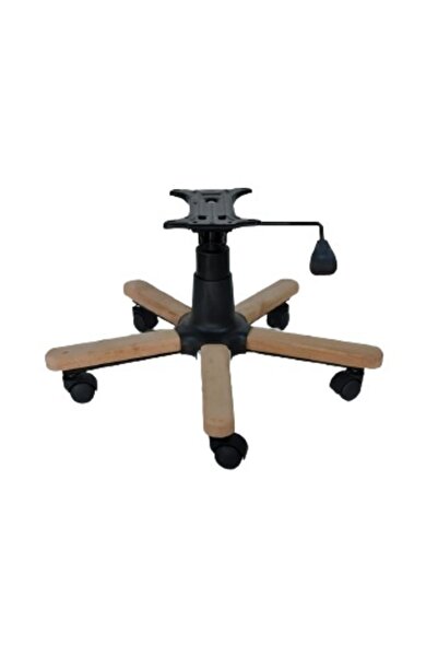 KamusalMarket Ahşap Kaplama Yıldız Ayak Seti Tek Kollu Mekanizma Makam Sandal...