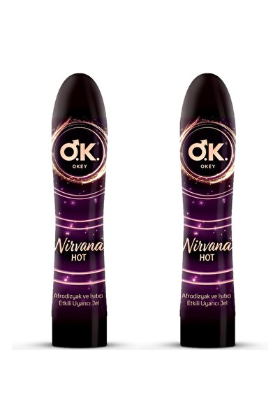 Okey Nirvana Hot Uyarıcı Jel 100ml 2 Kutu Durex Yakın Hisset Prezervatif, 20'li