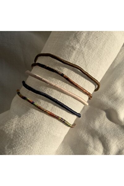 Atölye Merdiven مجموعة أساور حبل - عبوة من 5 قطع