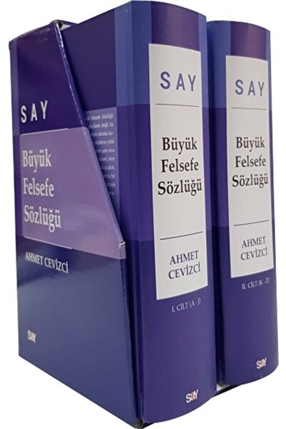 Say Yayınları Say Büyük Felsefe Sözlüğü (2 Cilt Takım)