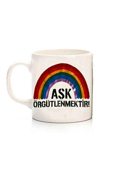 ART HEDİYE الحب هو أن تضفي كوبًا مطبوعًا على الجانبين