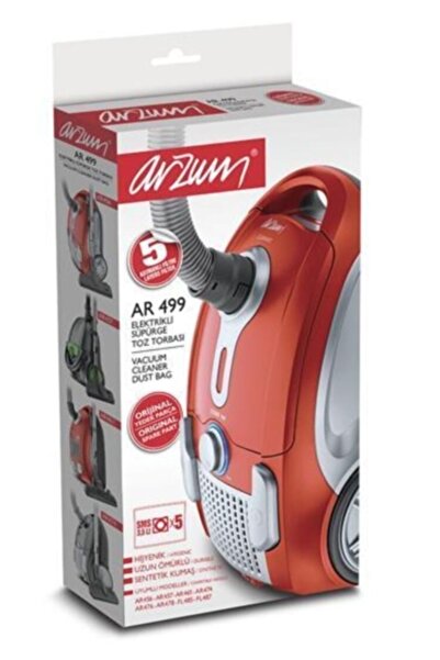 Arzum - Ar 456 - Ar457 - Ar461 - Fl485 - Fl487 Toz Torbası 5 Adet