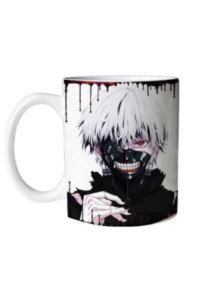 ART HEDİYE Anime Tokyo Ghouls Ken Kaneki Iki Tarafı Baskılı Kupa Bardak
