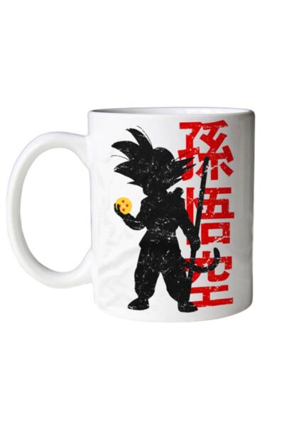 ART HEDİYE Dragonball Shadow Two Sided Printed Mug Cup