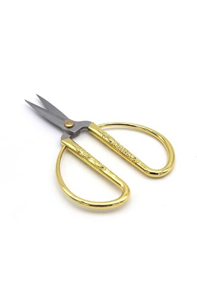 Ritzz Vintage Sewing Scissors with Gold Color Motif 15cm