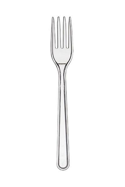 Ceyhanlar Plastic Luxury 100 Pieces Fork
