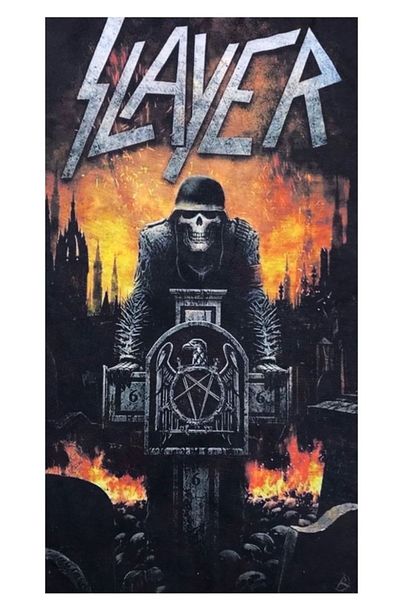 Dünyadan Hediyeler Slayer Themed Buff Neck Collar Bandana No:161