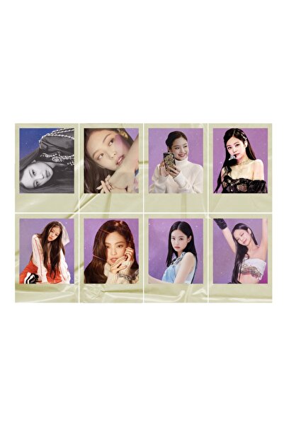 Güneş Kırtasiye Blackpink Jennie set od 8 foto kartica