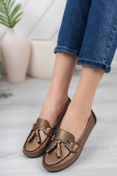 Khayt Pantofi balerină damă Tassel Casual Daily