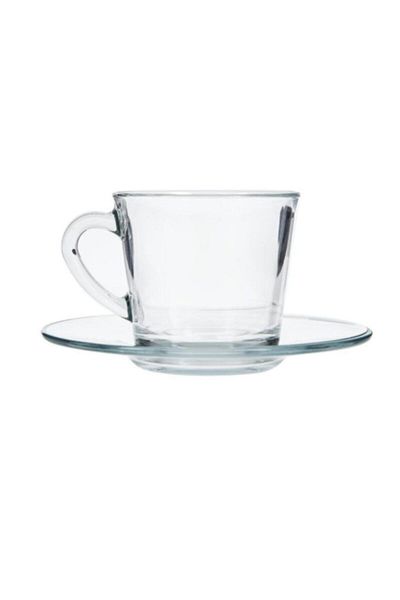 Paşabahçe 96693 Basic Tea and Nescafe Cup Set