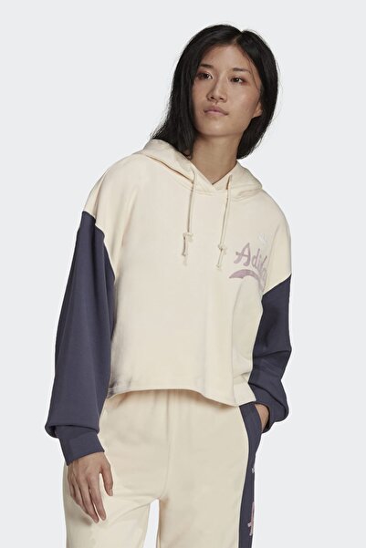 adidas Γυναικείο φούτερ με κουκούλα - HD9782
