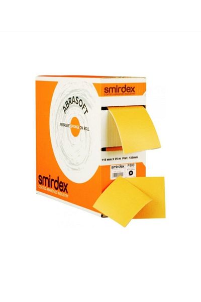 ARON P180 Thick Sand Abrasoft Sandpaper Sponge Roll Hand Sandpaper 1mt.