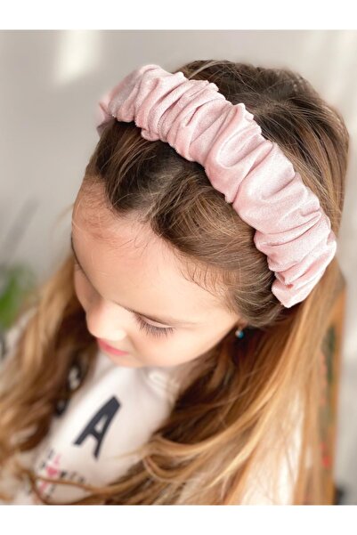 QUEEN AKSESUAR Кадифена лъскава събрана плисирана широка корона за жени и дец...