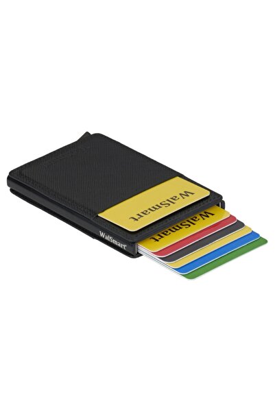 WalSmart Pocket Safiano Akıllı Mekanizmalı Deri Cüzdan