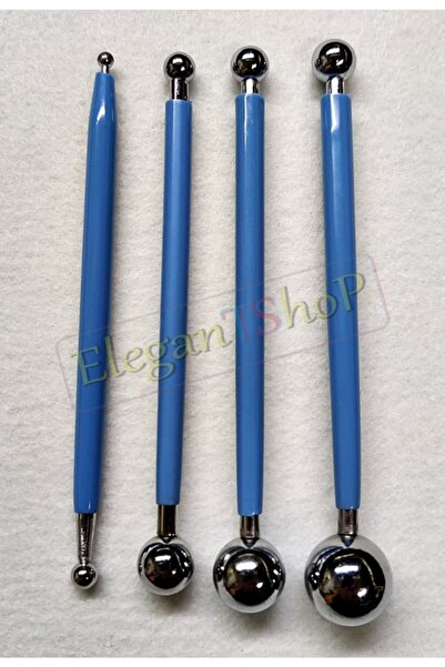 EleganTShoP Flower Iron - Σετ σιδήρου με μπάλα 4 τεμαχίων