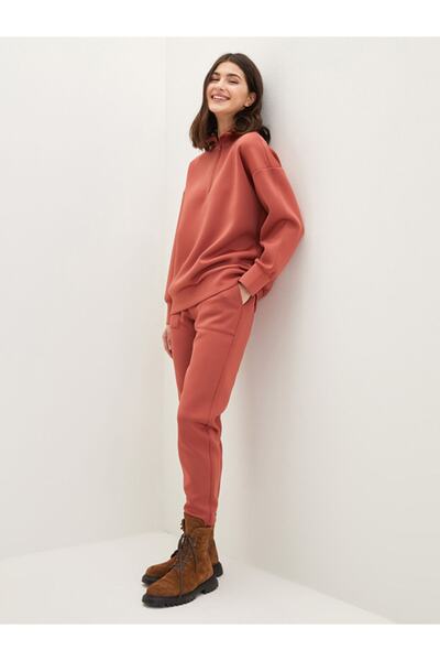 LC Waikiki Lcw alkalmi elasztikus derék, lapos zseb, részletes búvárszövet női melegítőnadrág S2dh94z8 - H2x