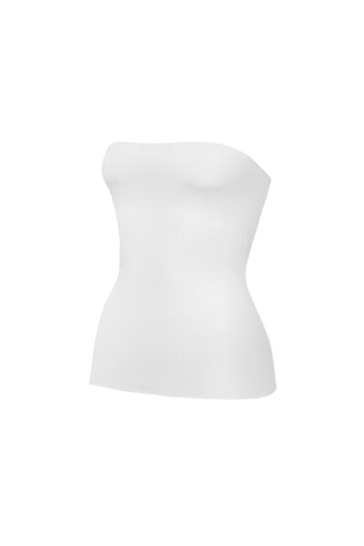 Yıldız Çamaşır Women's White 3 Pack Strapless Body