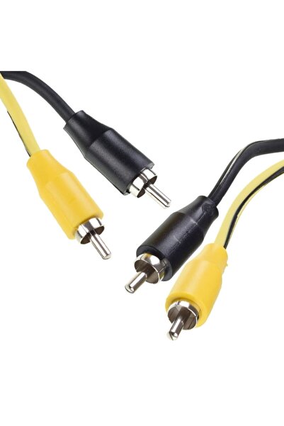 For-X Rca Full Bakır Profesyonel Oto Amfi Kablosu