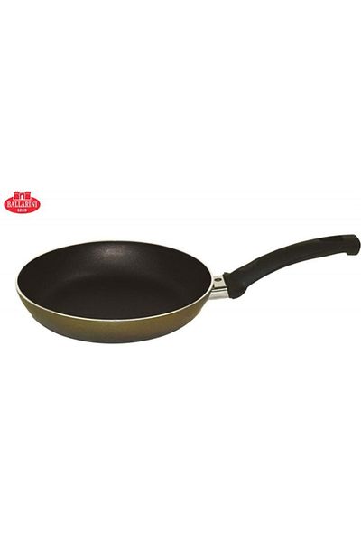 BALLARİNİ Amalfi Teflon Coated 24 Cm Grilled Pan Champagne Foam