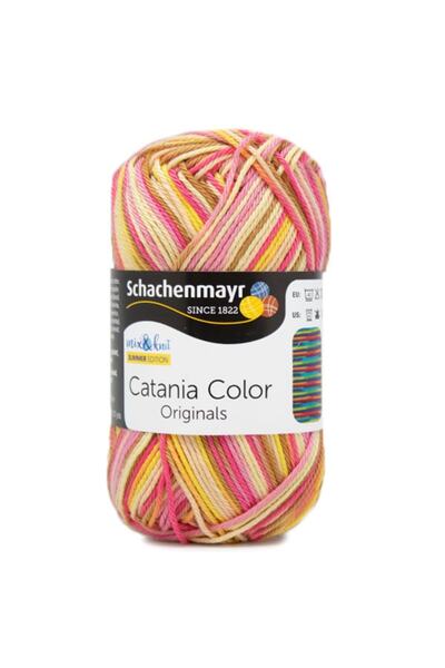 Schachenmayr Catania Color Ebruli Pamuk Amigurumi El Örgü Ipi Ipliği Yünü
