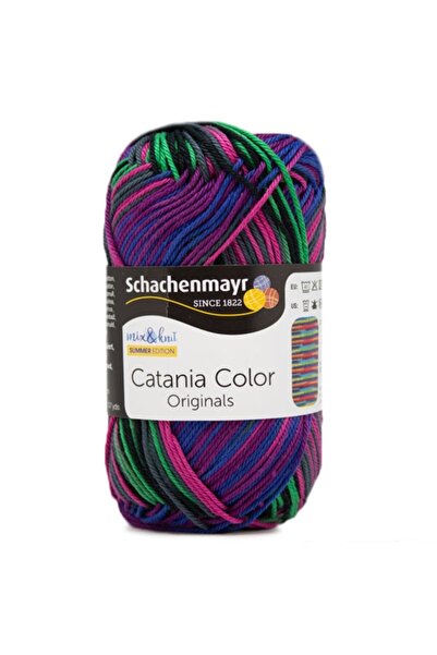 Schachenmayr Catania Color Ebruli Pamuk Amigurumi El Örgü Ipi Ipliği Yünü