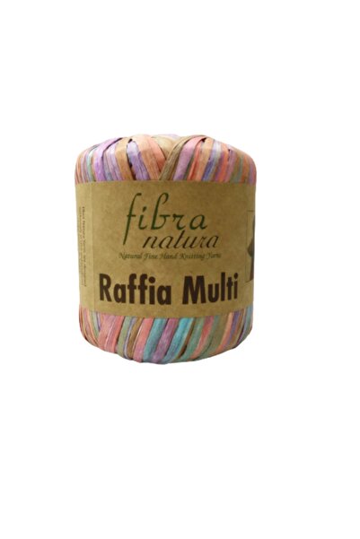 Fibra Natura Himalaya Raffia Multi Rafya Şapka Çanta Kağıt Ip
