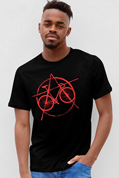 ROCKANDROLL Tricou pentru bărbați cu mânecă scurtă Abicycle