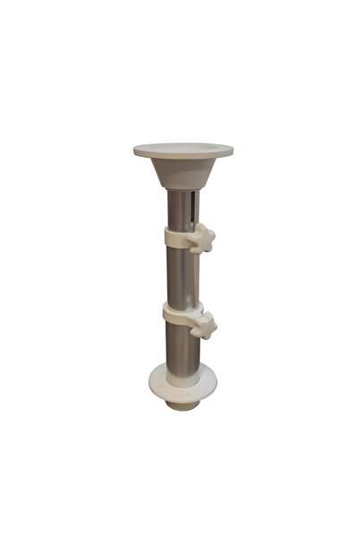 Sealux Tekne Karavan Masa Ayağı. 3 Kademe Gömme Teleskopik. 32-72cm