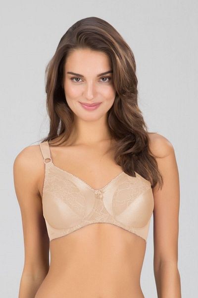 Kom Γυναικείο Μπεζ Τέλειο Σουτιέν Underwire Νέας Σεζόν (1 Τεμάχιο Οικονομικό)