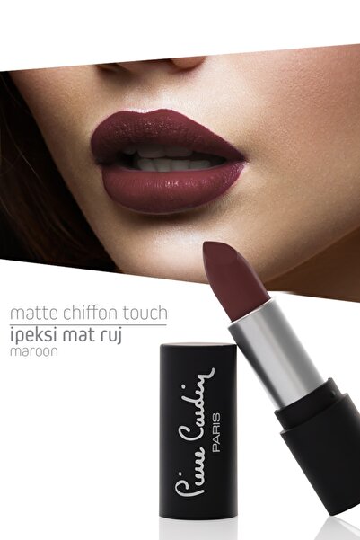 Pierre Cardin Matte Chiffon Touch Lipstick -Maroon -194