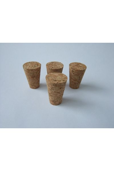 Lilys Cork Cap Tipa Oil Bottle 4 Pieces (28MMX18MM H40MM)