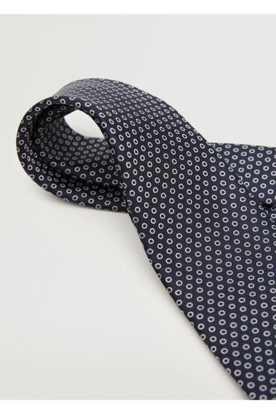 MANGO Man Krawatte mit geometrischem Muster