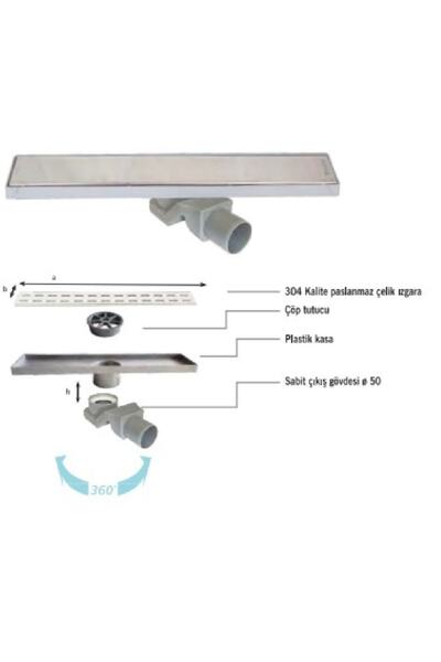 Sukar Line 4e 40 Cm Cube Izgaralı Lineer Süzgeç