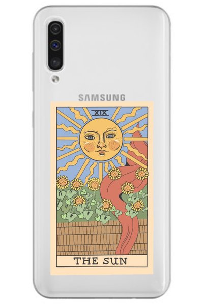 WANNA PROTECT Transparent Silicone Phone Case with Pattern for Samsung A70 Ta...