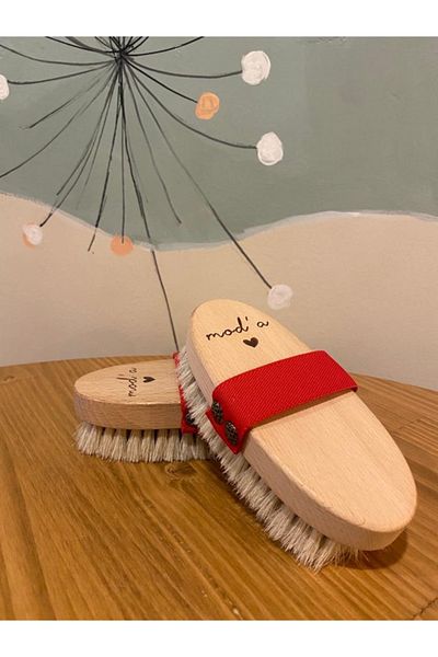 Modashop 100% Natural Horsehair Cellulite Brush
