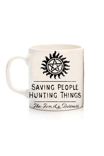 ART HEDİYE Supernatural - The Family Business Iki Tarafı Baskılı Kupa Bardak